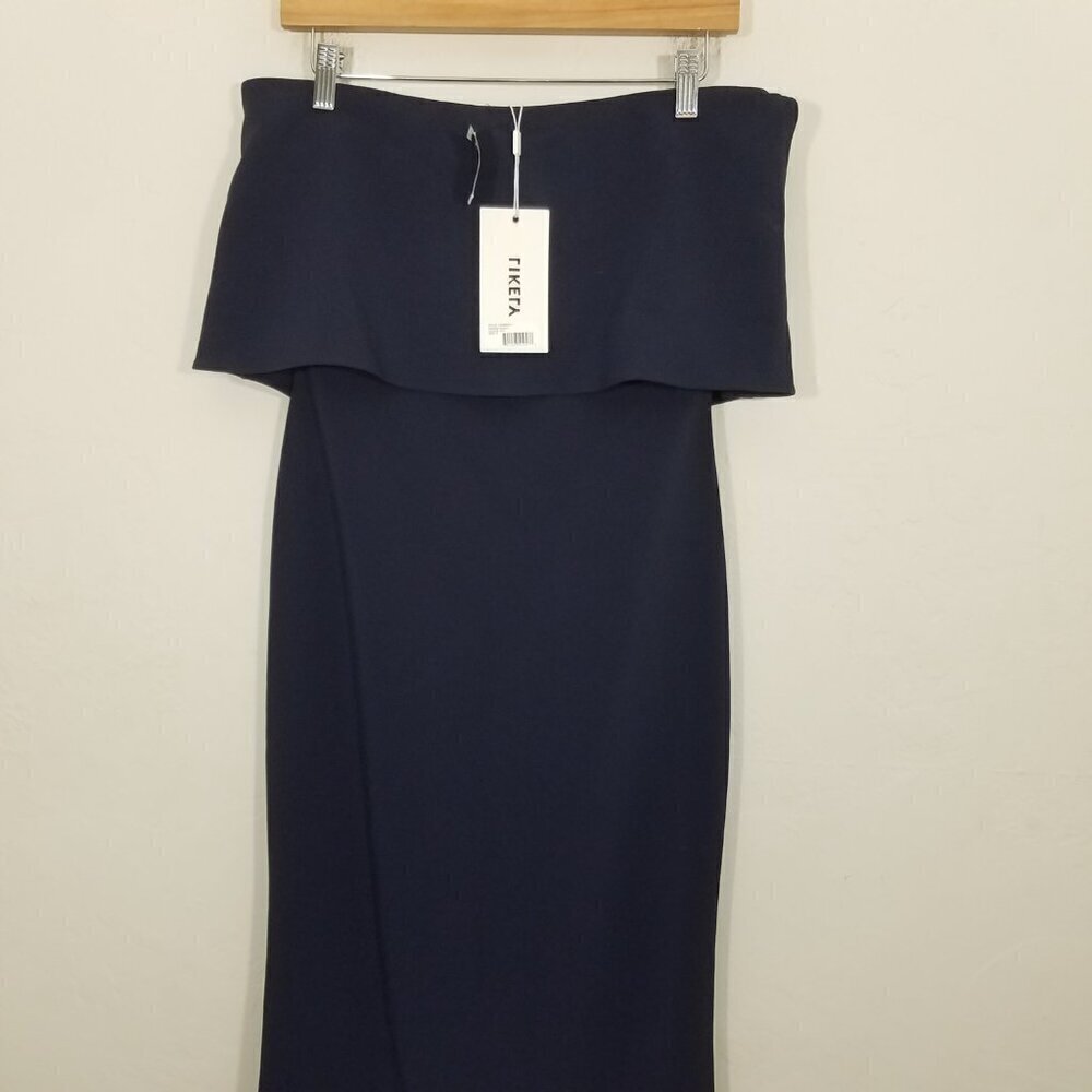 NWT Likely Navy Driggs Gown Strapless Maxi Dress Size 8 - Picture 5 of 12